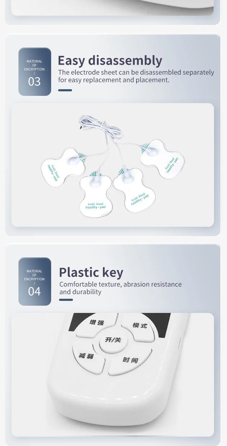 Multi-Functional TENS Unit for Pain Relief and Muscle Relaxation - Smarsty