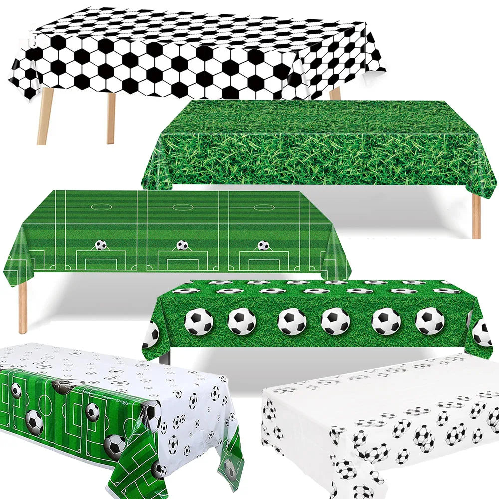 Soccer Theme Tablecloths for Game Day Parties - Smarsty