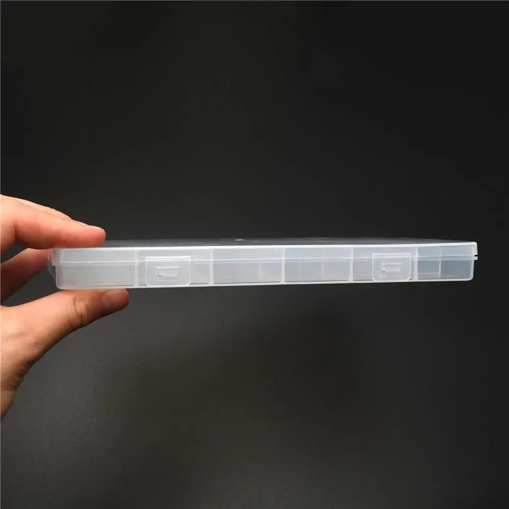 Plastic Storage Box Organizer with Dividers for Jewelry Crafts - Smarsty