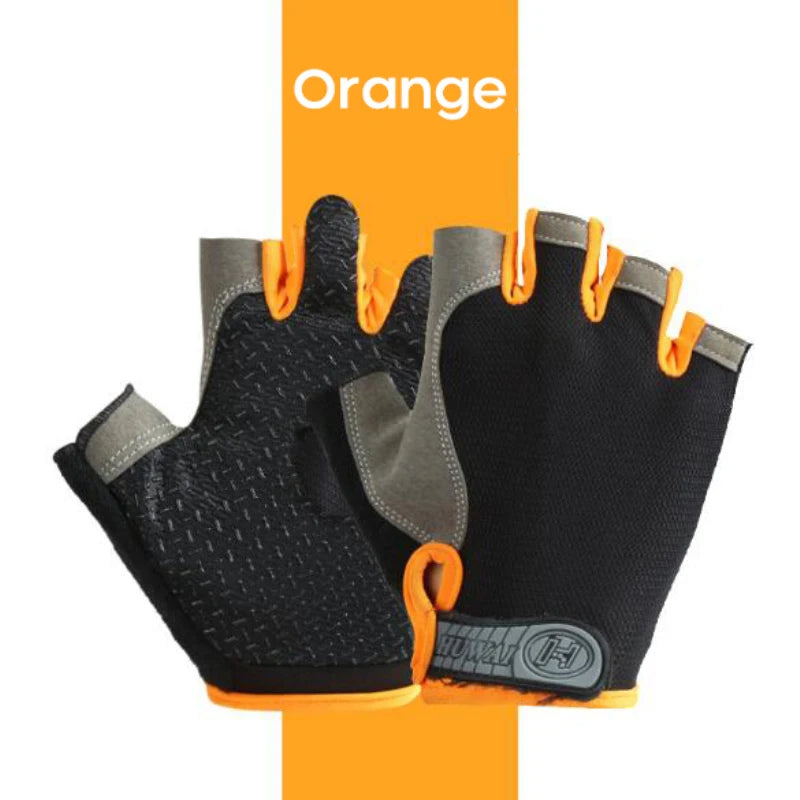 Breathable Anti Slip Half Finger Cycling Gloves for Men and Women - Smarsty