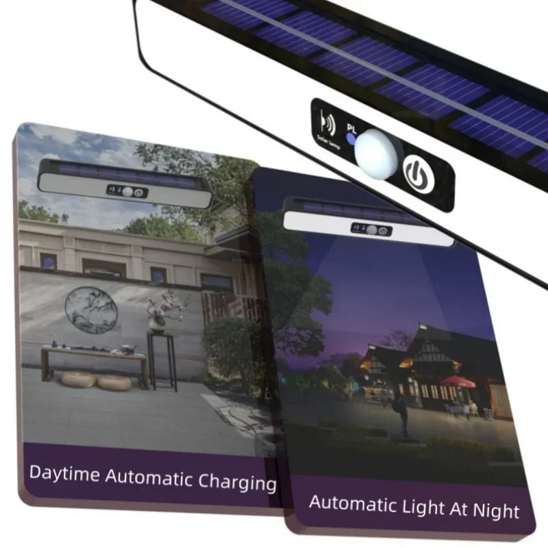 Solar LED Garden Light with Motion Sensor 300000LM Waterproof - Smarsty