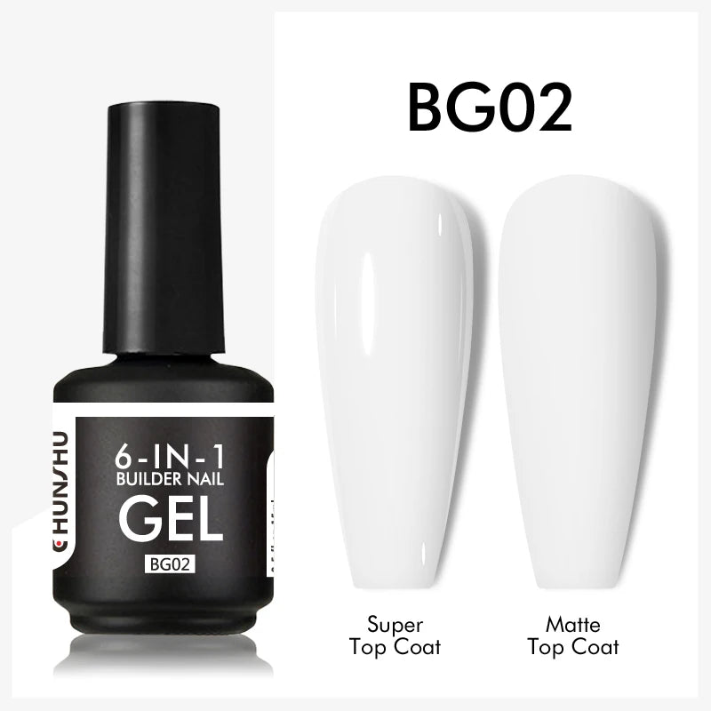 Chunshu 6 in 1 UV Gel Polish for Durable Nails - Smarsty