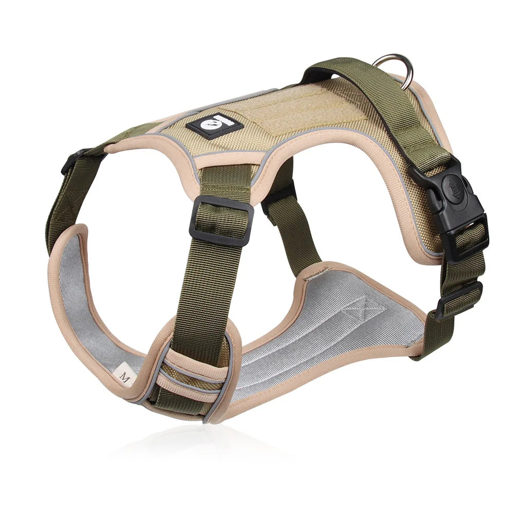 Reflective Tactical Dog Harness for Large Dogs - Smarsty