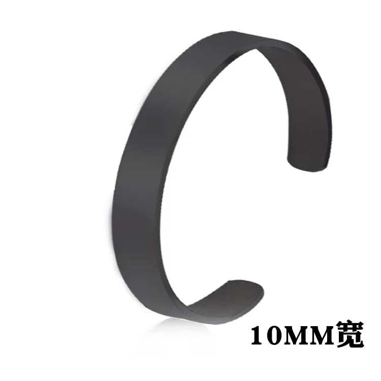 Adjustable Stainless Steel Men Bracelet Glossy Finish - Smarsty