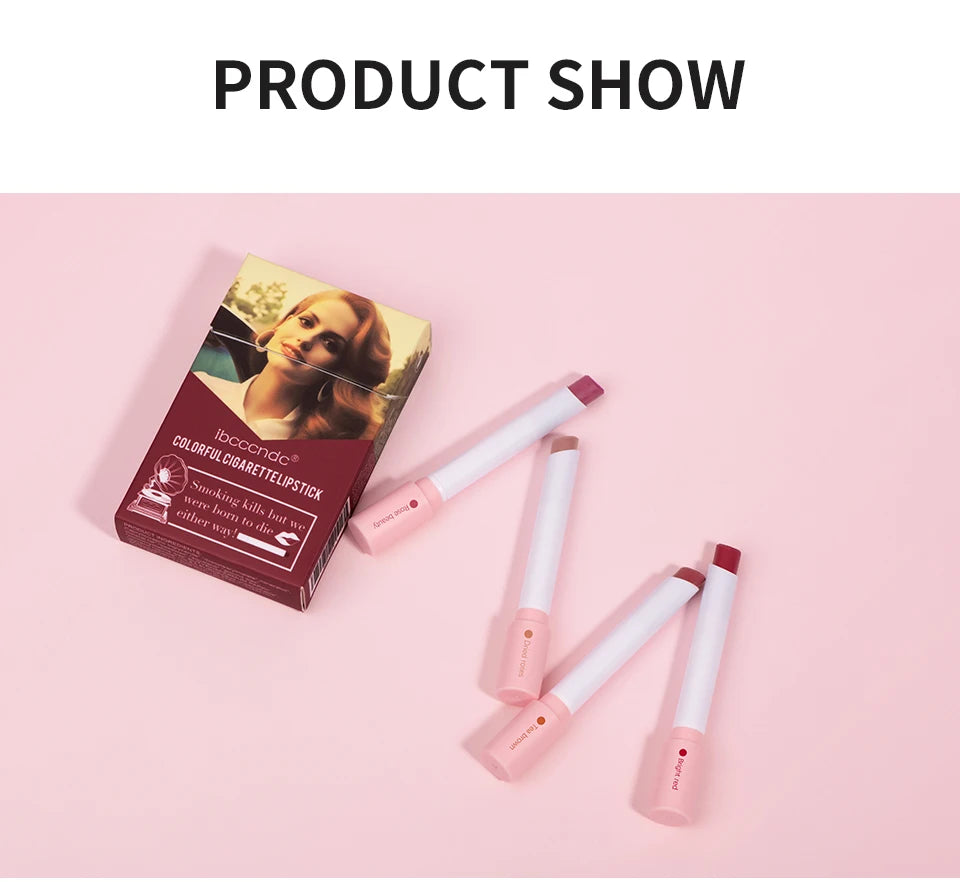 Long Lasting Matte Lipstick Set Waterproof Lip Gloss - Smarsty