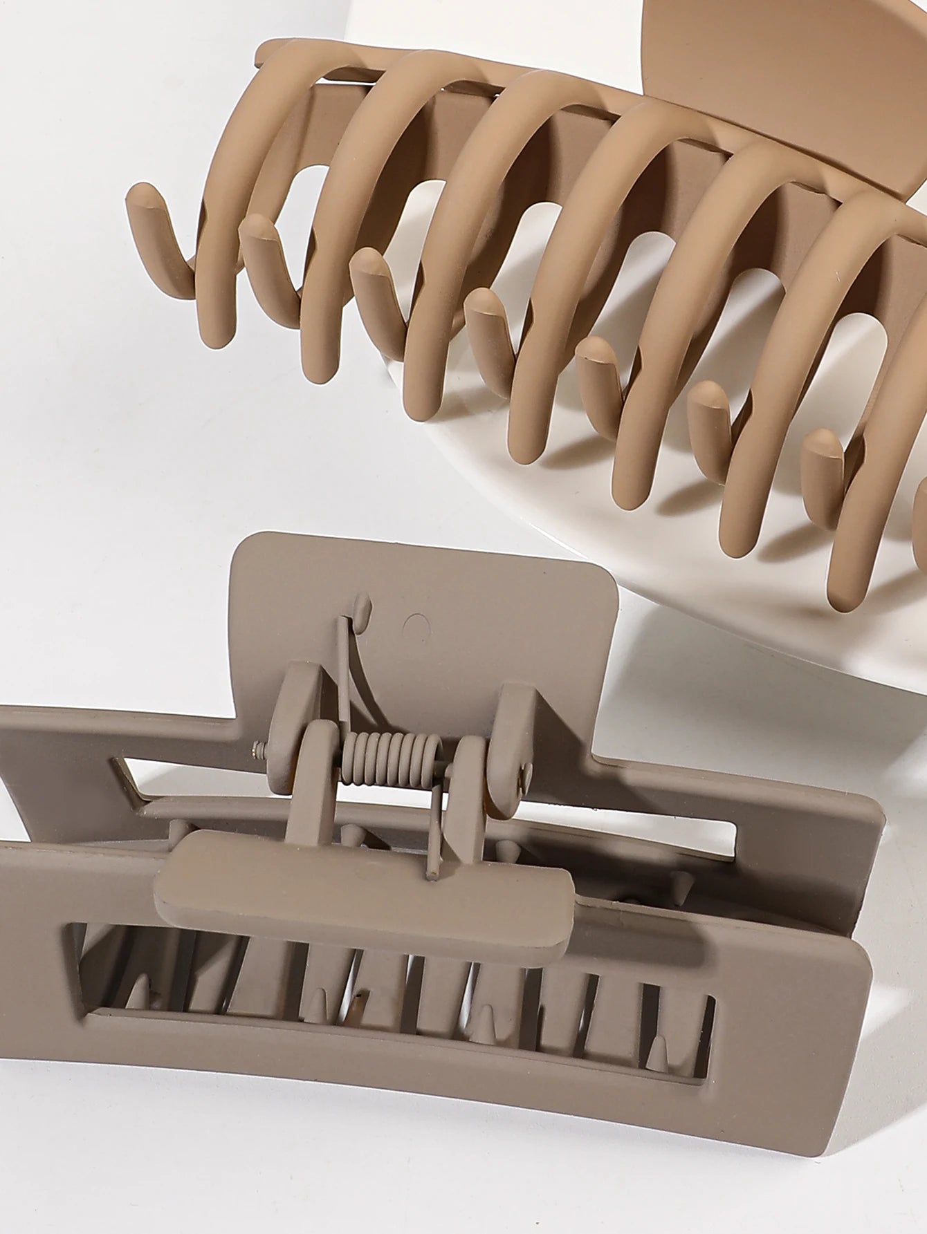 Mixed Color Hair Claw Clips Strong Hold For Curly Hair - Smarsty