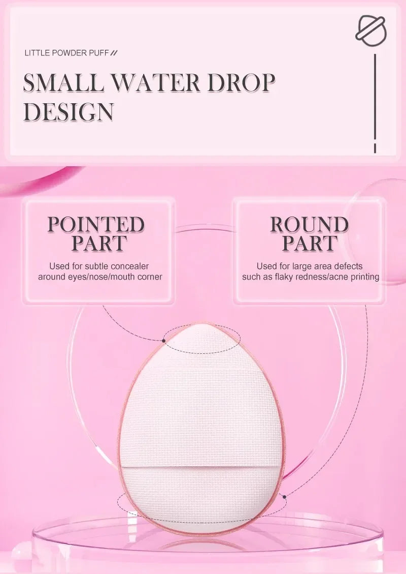 Mini Air Cushion Powder Sponges for Flawless Makeup - Smarsty