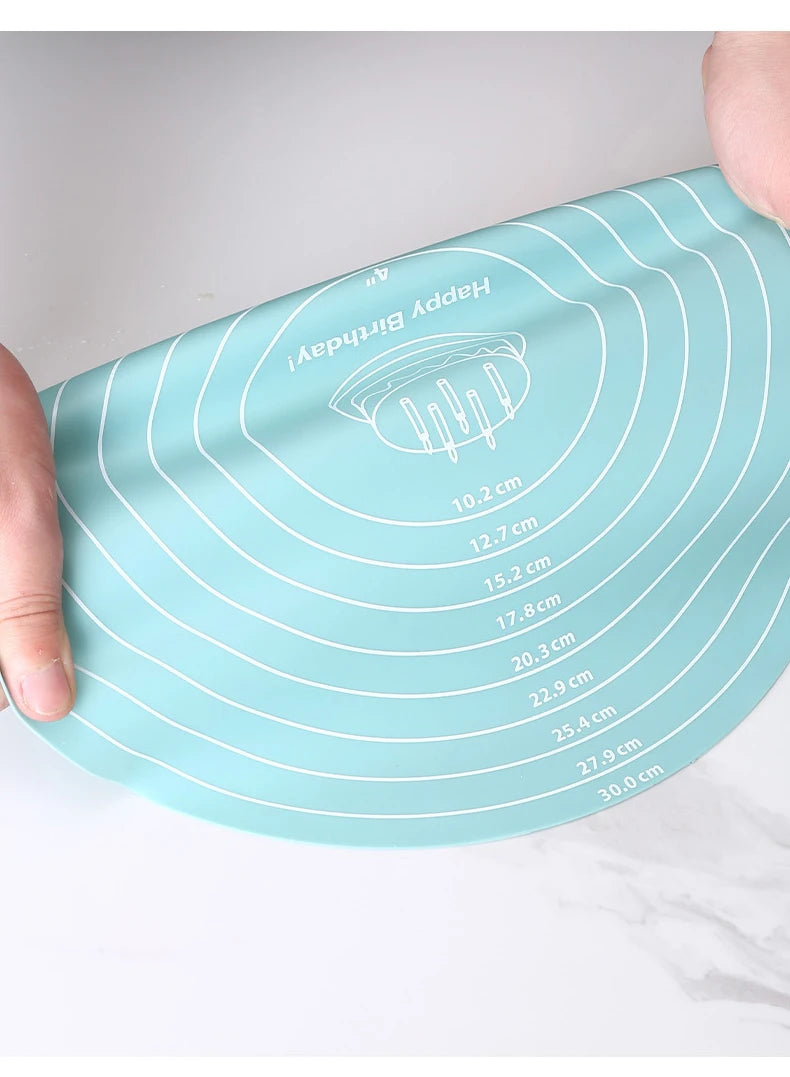 FAIS DU Non-Stick Cake Turntable with Silicone Mat - Smarsty