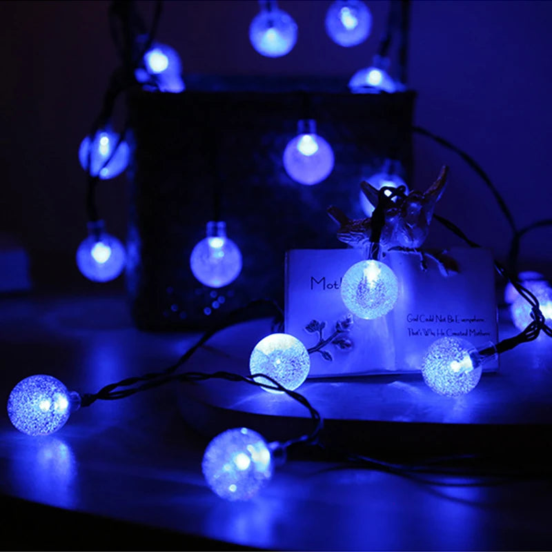 Solar LED String Fairy Lights for Outdoor Decor - Smarsty
