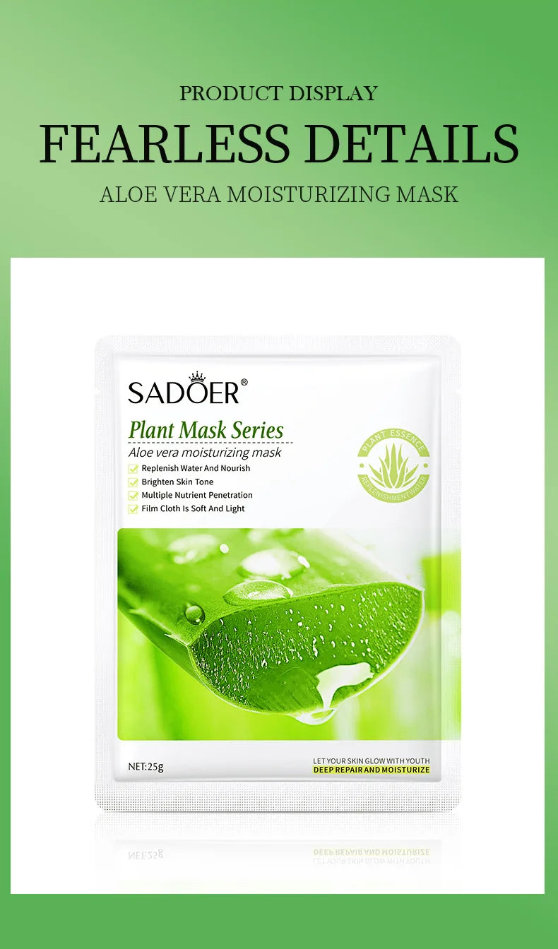 Natural Plant Face Masks for Deep Hydration and Firming - Smarsty