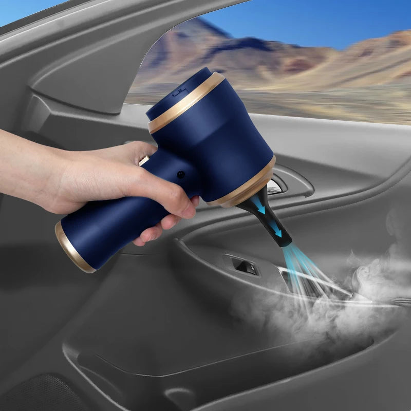 Wireless Car Vacuum Cleaner for Cleaning Bedroom Carpets Portable High Power Function Home Appliance Cleaning Machine - Smarsty