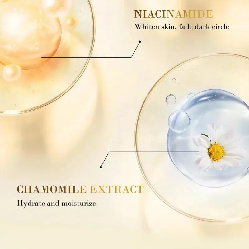 24K Gold Hyaluronic Acid Eye Masks for Dark Circles - Smarsty