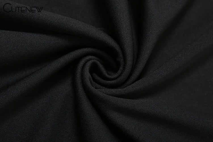 Cutenew Mesh Ruched Women Maxi Dress Sexy See Through Off Shoulder Long Sleeve Sheath Vestidos Female Midnight Party Solid Robe - Smarsty