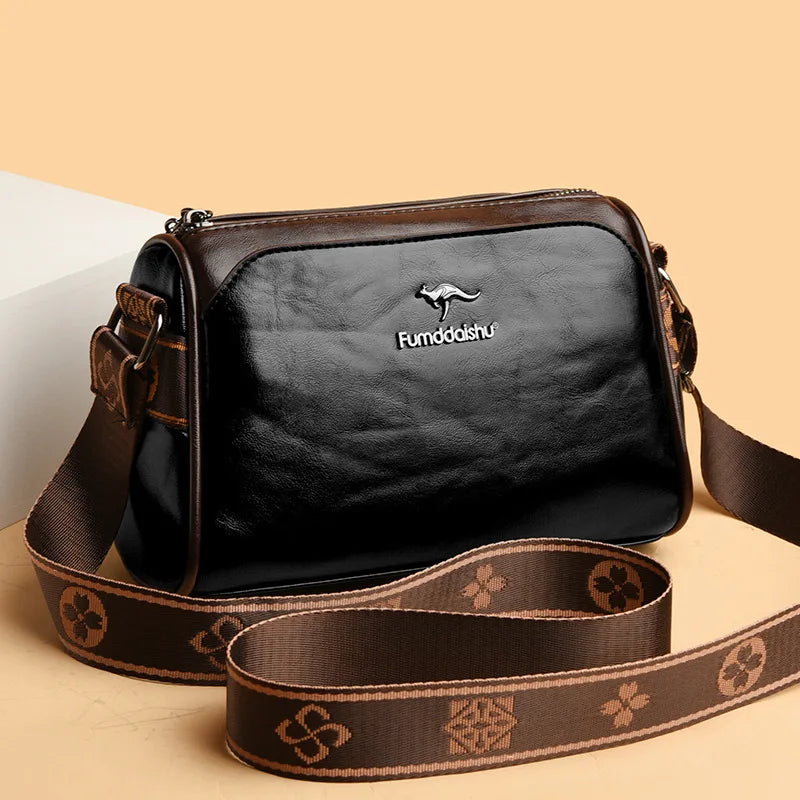 Womens Shoulder Bag Retro Pillow Crossbody Large Capacity - Smarsty