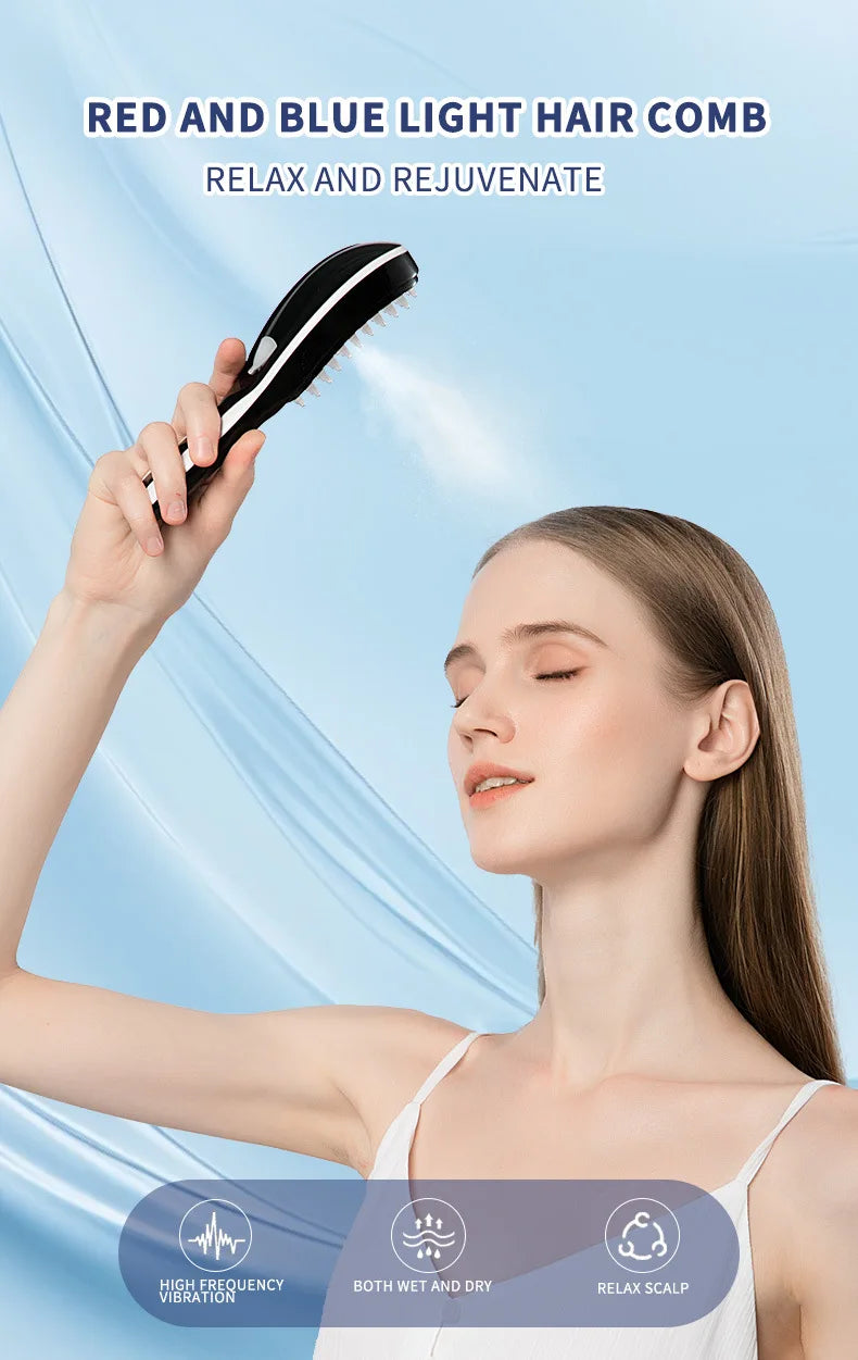 Electric Scalp Massager Comb for Hair Growth - Smarsty