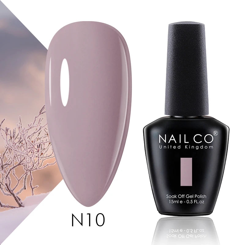 NAILCO 15ml Gel Top Coat and Base Coat for Long-Lasting Shine - Smarsty