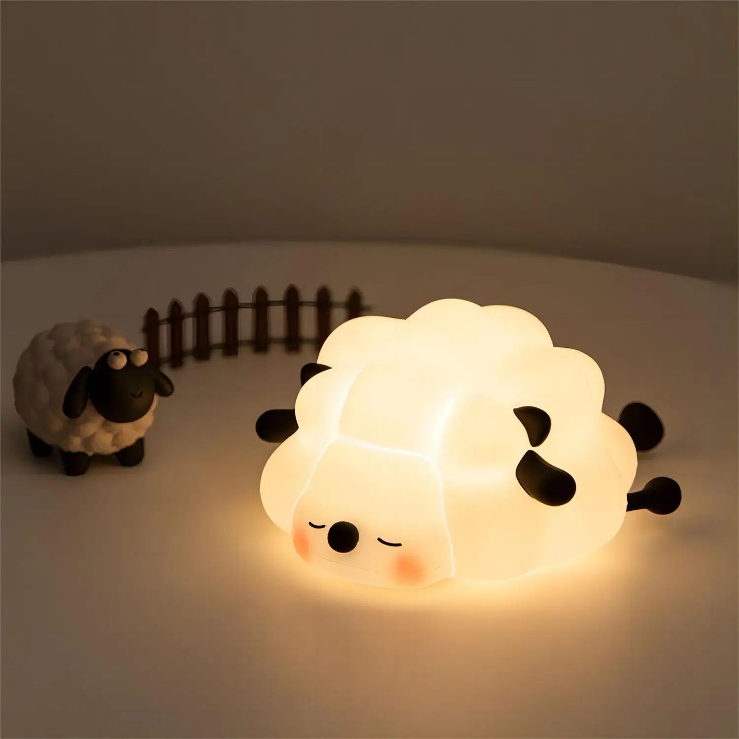 Cute Silicone LED Night Light for Kids Bedroom - Smarsty