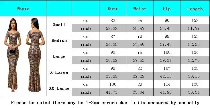 Women Dress Elegant Flower Party Dress Off the Shoulder Short Sleeve Slit Maxi Long Dresses for Woman