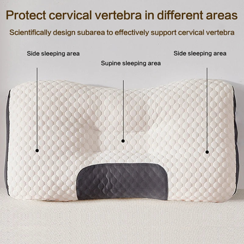 Cervical Neck Pillow for Sleep and Massage Support - Smarsty