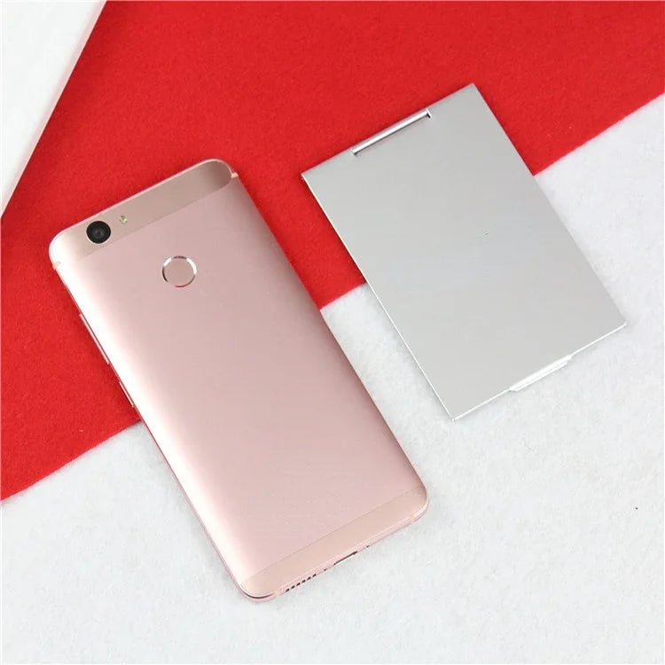 Portable Aluminum Folding Makeup Mirror for Travel - Smarsty