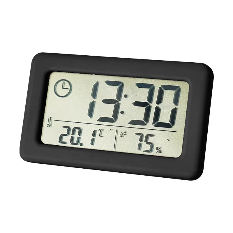 Mini Digital Clock with Temperature and Humidity Display - Smarsty