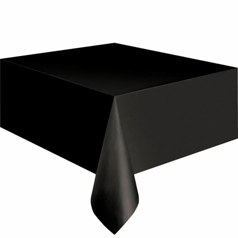 Disposable Solid Color Tablecloth for Parties and Events - Smarsty