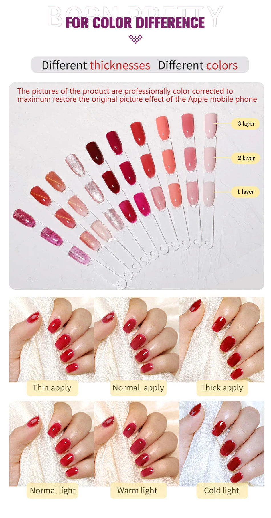 Born Pretty 15ml Non Stick Gel Polish for Nail Art - Smarsty