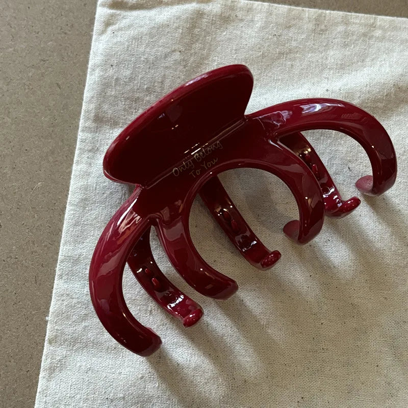 Large Gold Label Shark Clip Hair Claw Secure Updo For Women - Smarsty