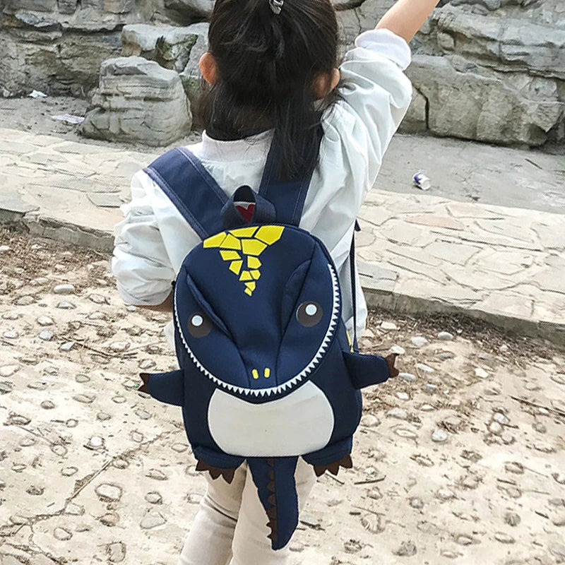 Dinosaur Kids Backpack Waterproof Oxford School Bag - Smarsty
