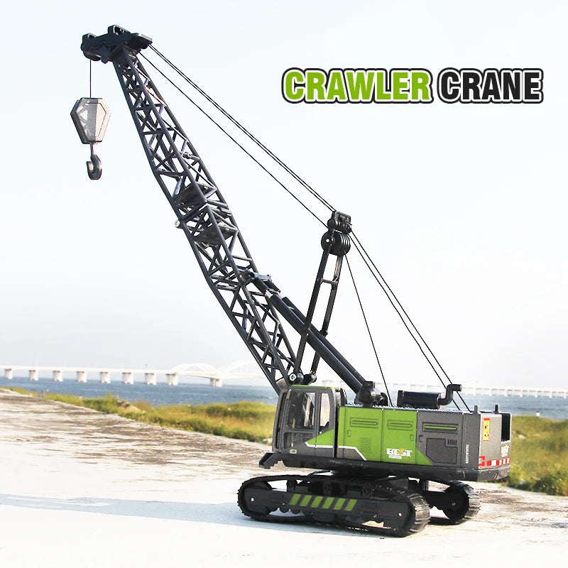 1/50 Model Car Bulldozer Truck Excavator Crane Forklift Construction Engineering Vehicle Toys for Boys Children Educational Toys by Smarsty