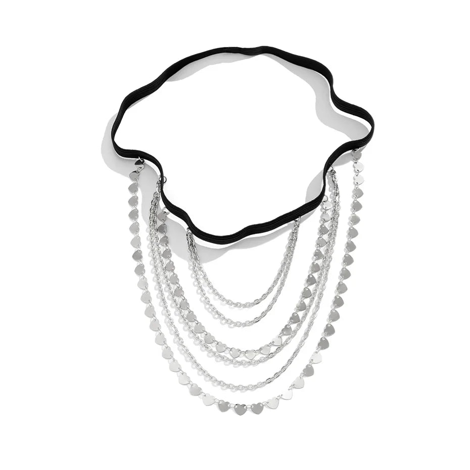 Boho Chic Elastic Band Leg Chain Body Jewelry - Smarsty