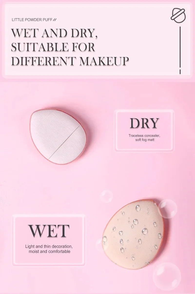 Mini Air Cushion Powder Sponges for Flawless Makeup - Smarsty