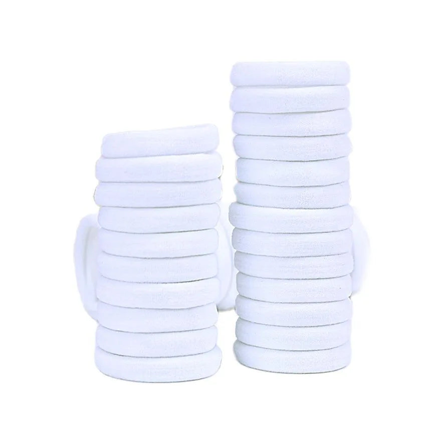 20/50/100pcs Four seasons Elastic Hair Bands Girls 4CM Sweets Scrunchie Rubber Band Hair Ties Clips Headband Hair Accessories - Smarsty