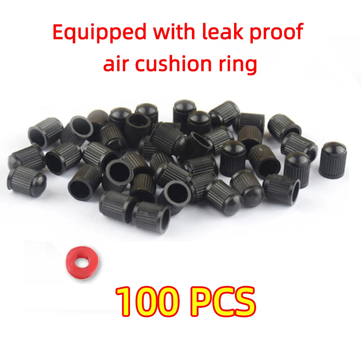 10/20/50/100pcs universal cover tire rim stem cover dustproof decoration motorcycle bicycle car valve cover