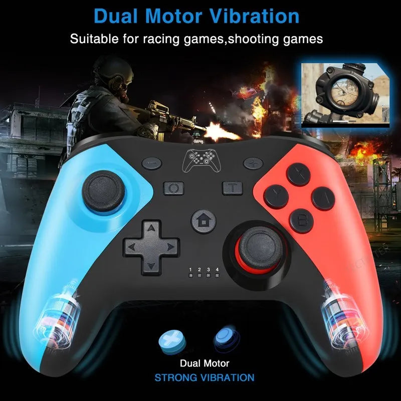 Wireless Bluetooth Controller for Nintendo Switch Pro - Smarsty