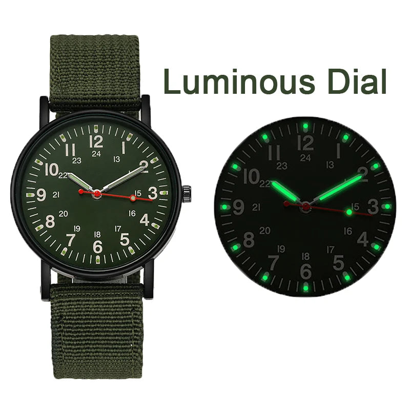 Luxury Men's Luminous Hand Wind Watch - Smarsty