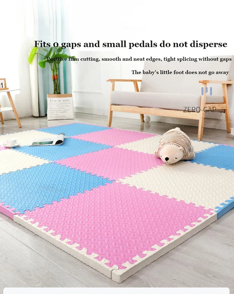 8-16pcs Baby Puzzle Floor Kids Carpet Bebe Mattress EVA Foam Baby Blanket Educational Toys Play Mat for Children 30x1cm by Smarsty