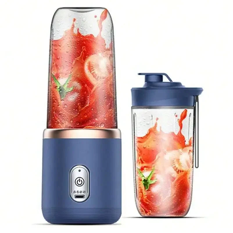 Portable Rechargeable Blender & Juicer Cup 380ml, Personal Smoothie Maker & Ice Crusher for Juice, Travel Portable Blender