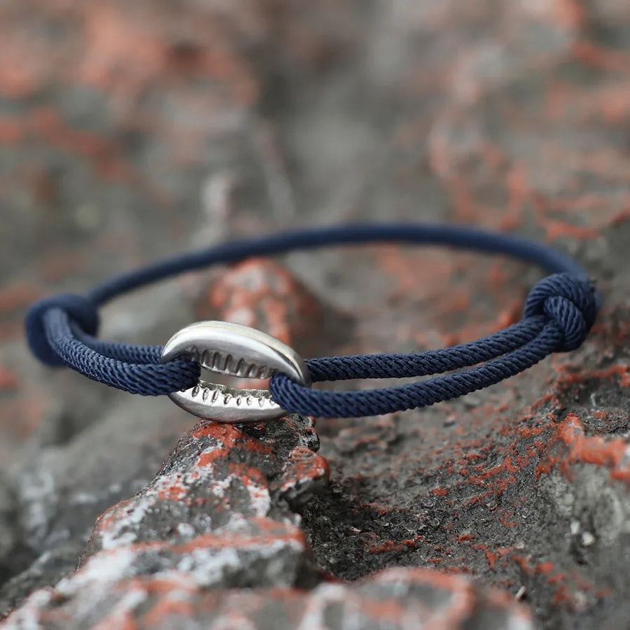 Handwoven Macrame Rope Bracelet for Men Adjustable Beach Style - Smarsty