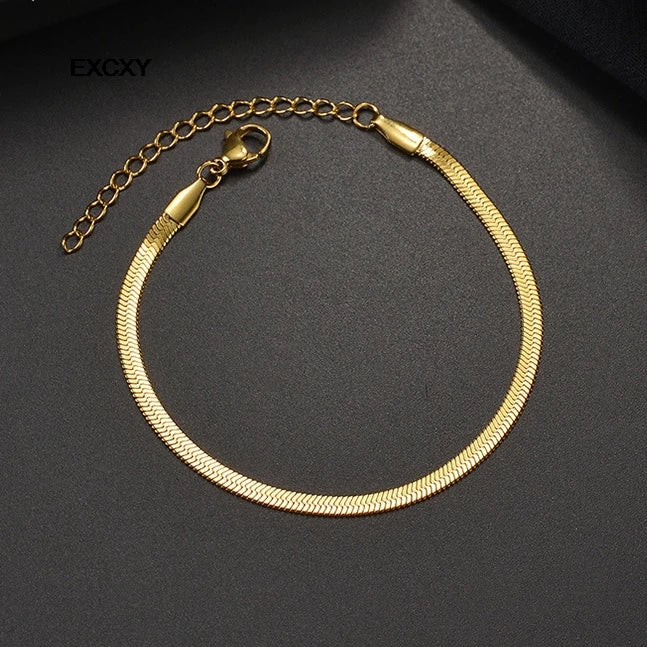 9mm Stainless Steel Bracelet Unisex Daily Wear Charm - Smarsty