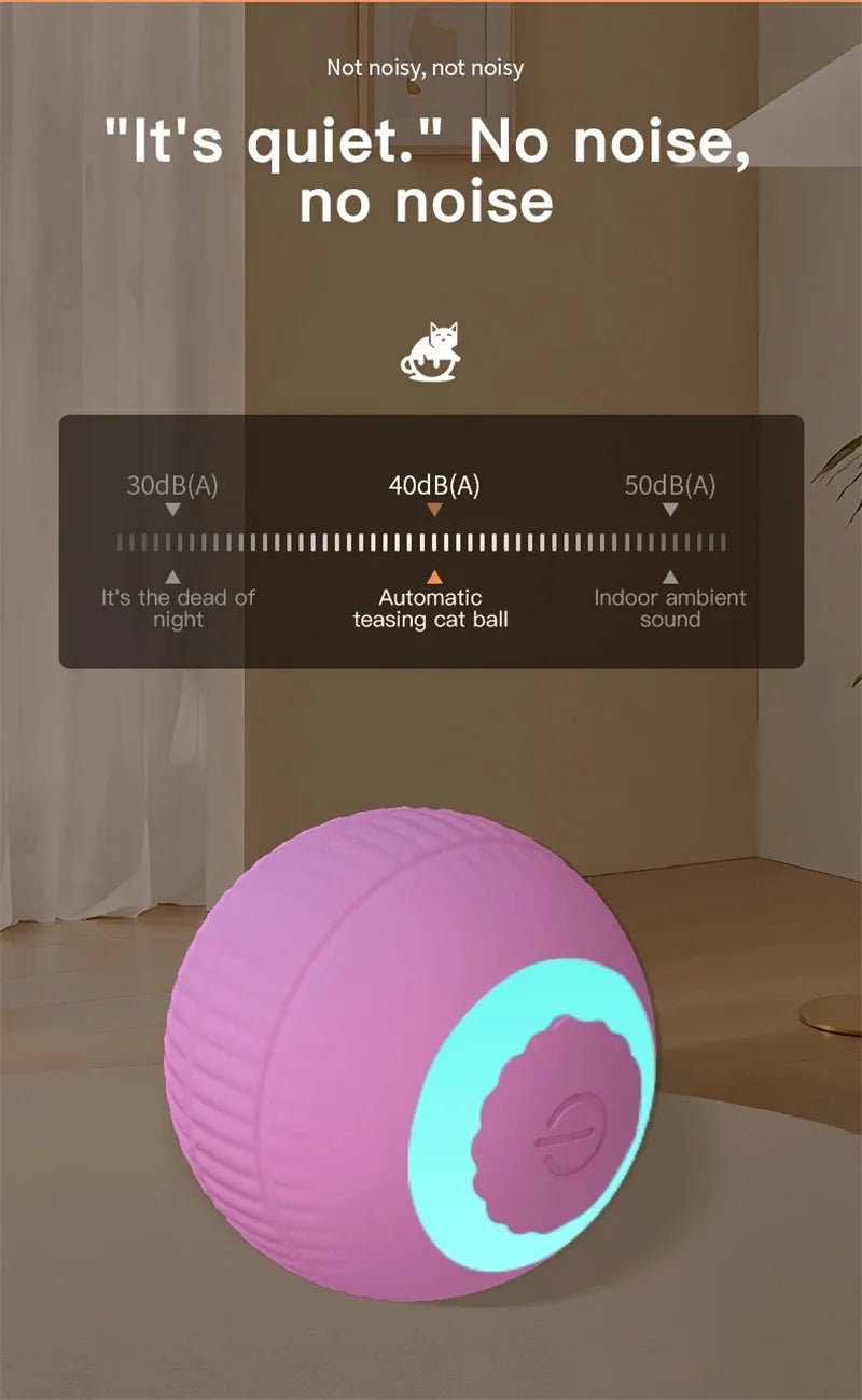 Interactive Electric Cat Ball Toy for Engaging Play - Smarsty