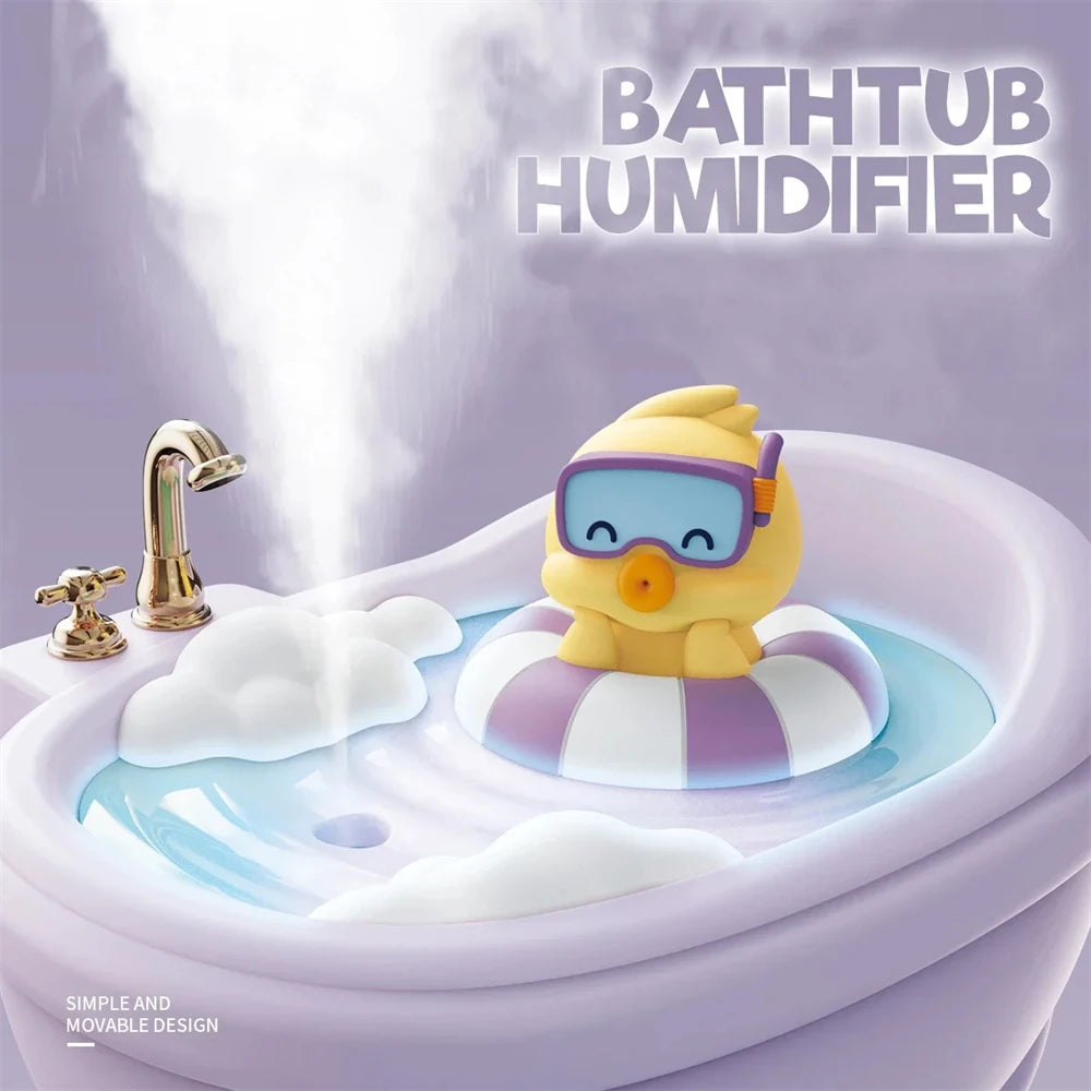 Cute Duck Mini Humidifier with Colorful Lighting - Smarsty