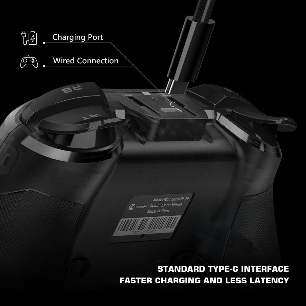 GameSir T4 Pro Wireless Controller with Gyro for Nintendo Switch - Smarsty