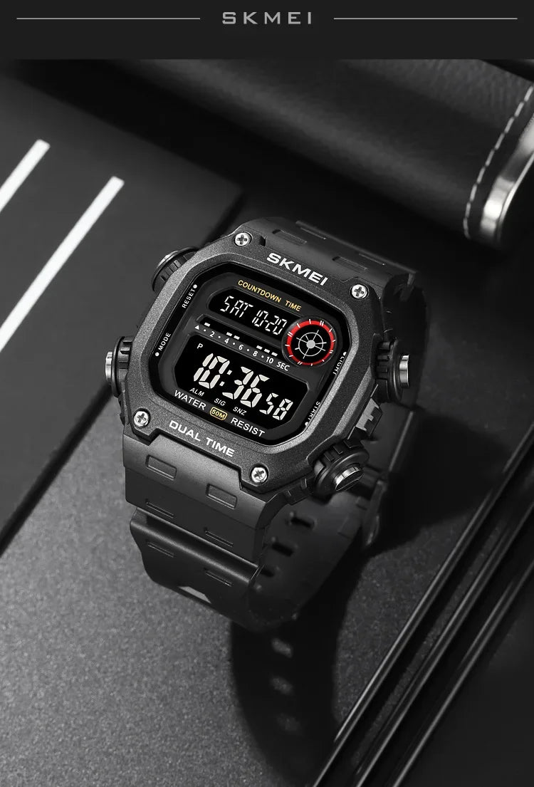 Skmei 2126 Waterproof Digital Sports Watch for Men - Smarsty