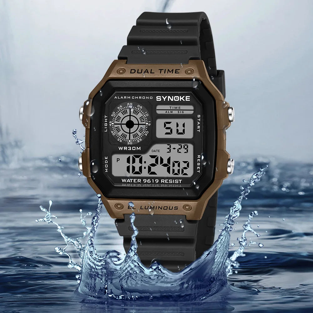 Waterproof Luminous Digital Sports Watch for Men and Women - Smarsty