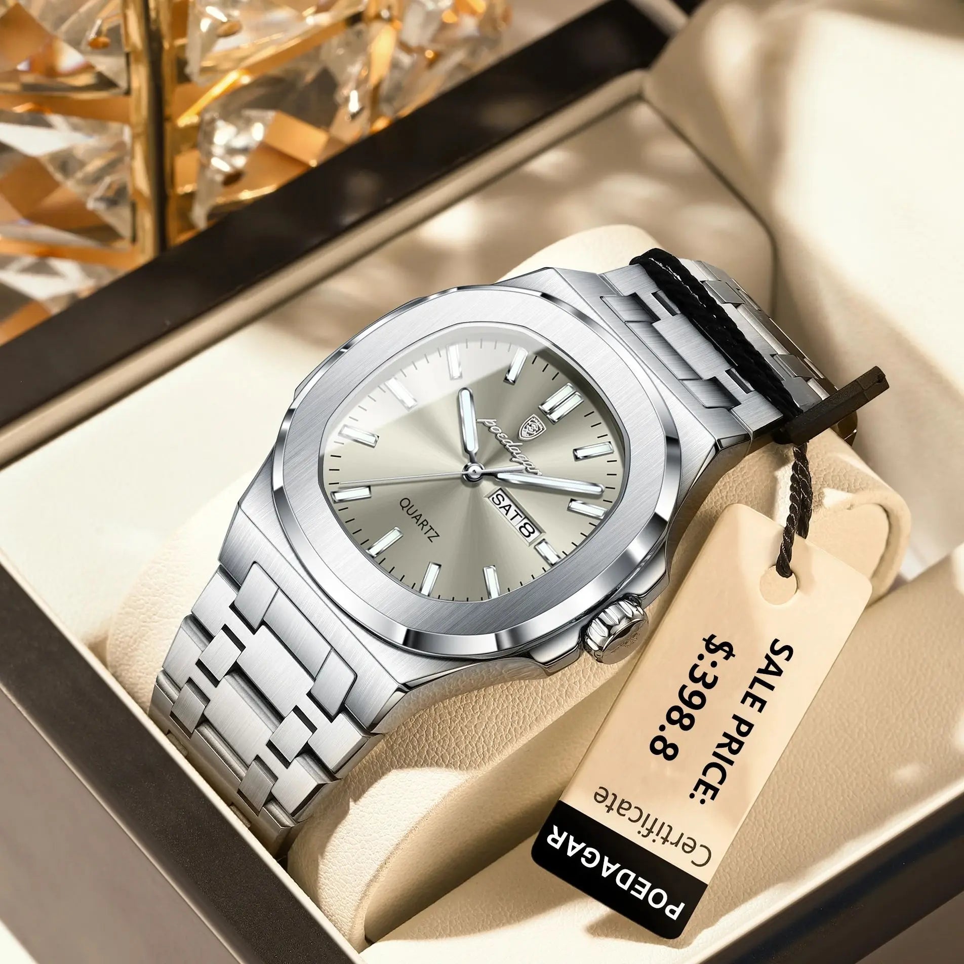 Luxury Waterproof Military Men's Watch with Luminous Feature - Smarsty