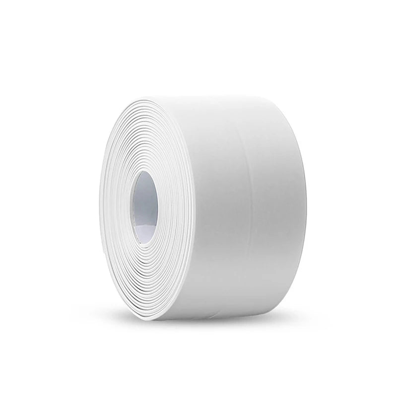 3.2M Bath Caulk Tape Self Adhesive PVC Oil-Proof Kitchen Sink Edge Corner Wall Sticker Waterproof Toilet Sealing Strip Tape - Smarsty