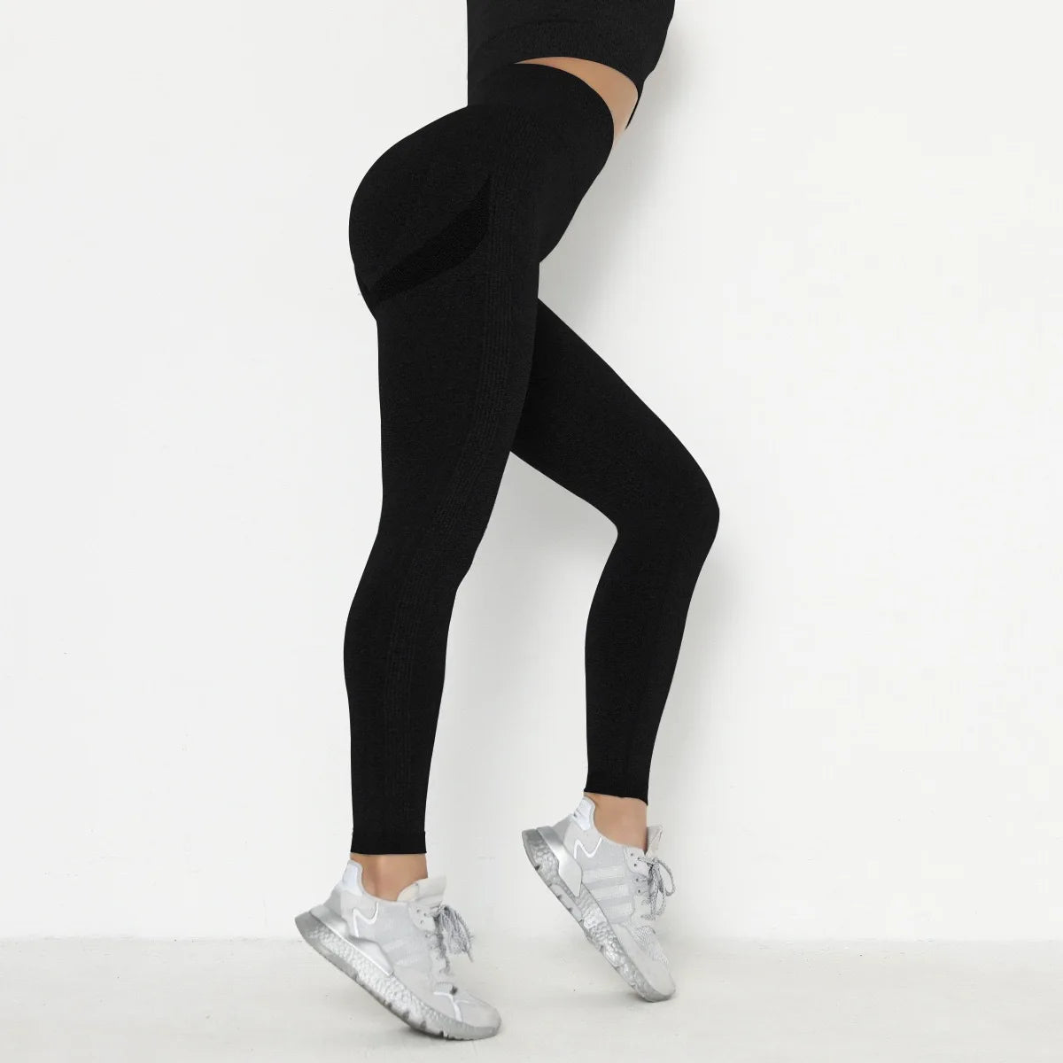 Women Yoga Leggings High Waist Exercise Sports Trousers Running Fitness Gym Leggings Quick Dry Hip Lifting Femme Slim Pants - Smarsty