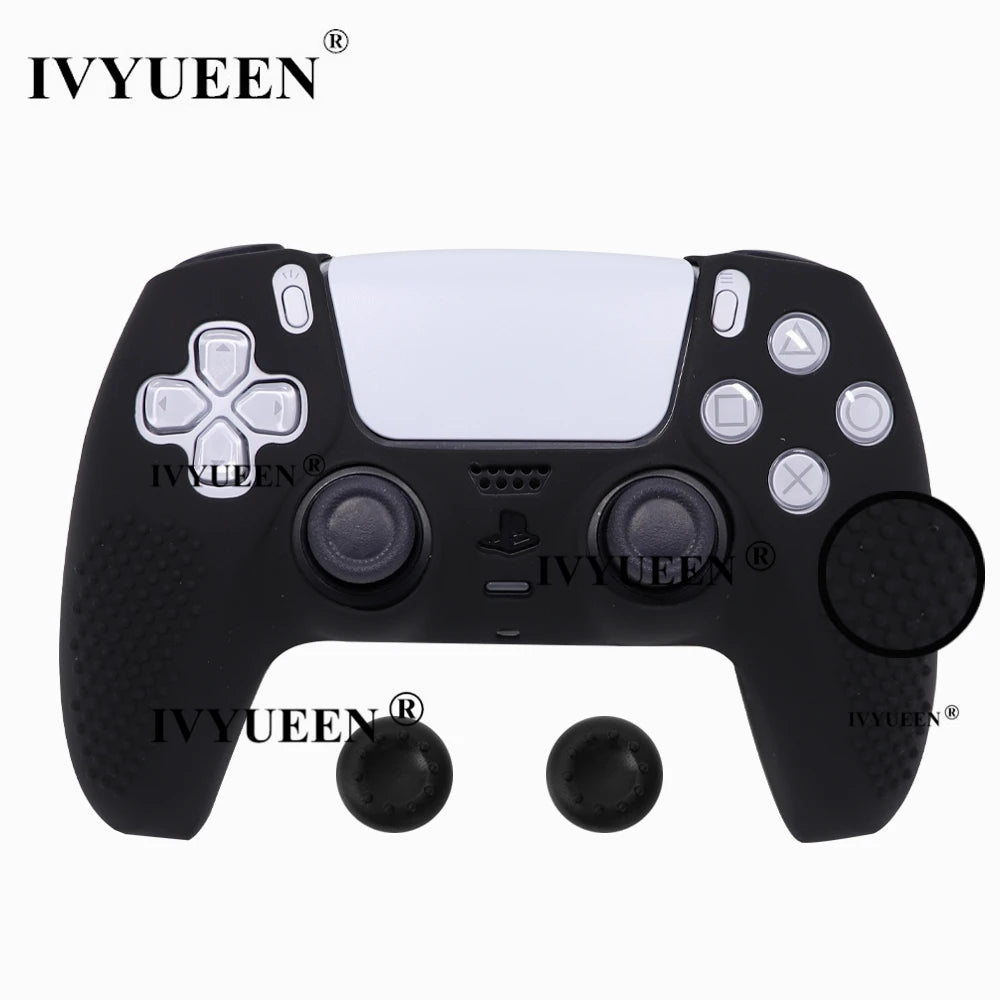 Ivyueen Anti-Slip Silicone Cover for PS5 Controller - Smarsty