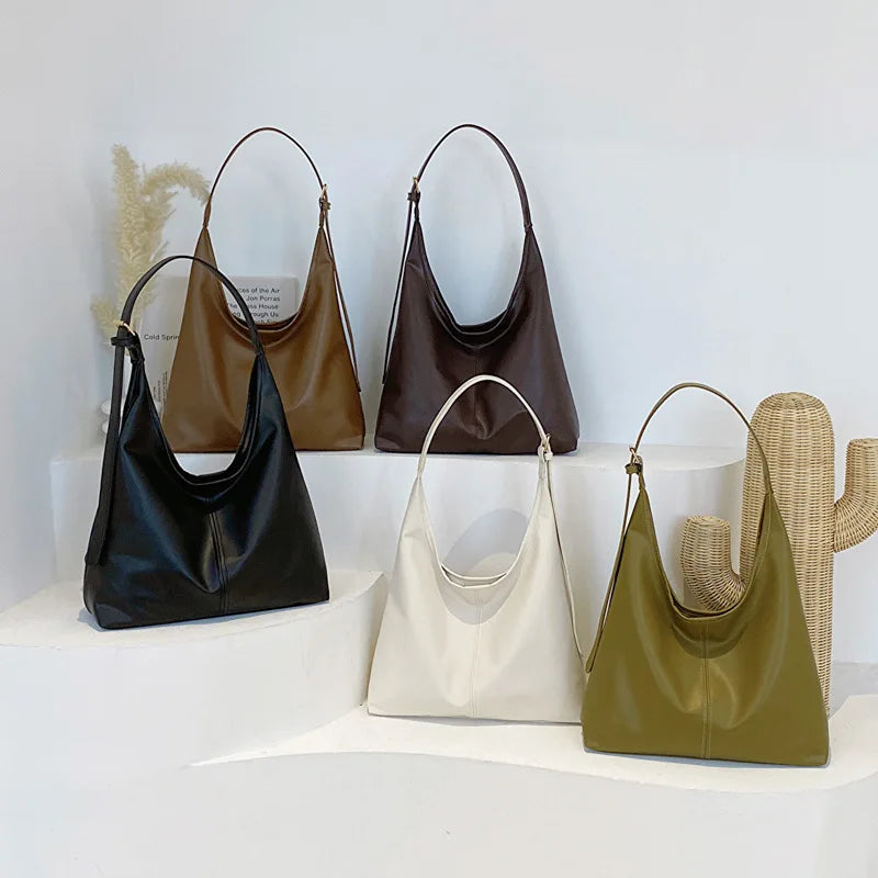 Large Tote Bag for Women Retro Shoulder Style Everyday - Smarsty